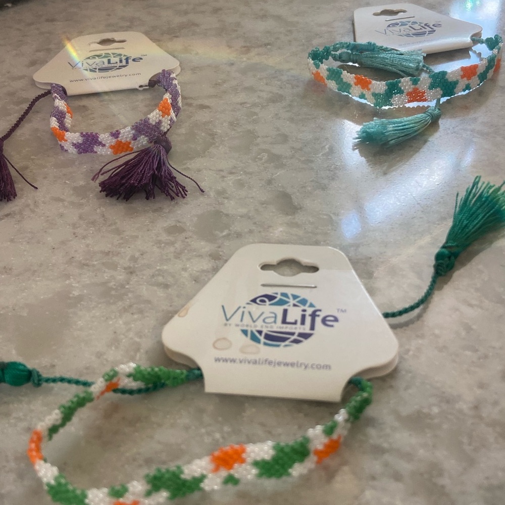 Colorful Friendship Bracelets Set - Picture 3 of 4
